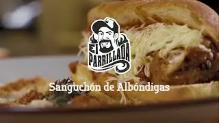 Sanguche de albondigas en El Parrillada