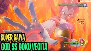 SUPER SAIYA GOD SS GOKU VEGETA DRAGON BALL Z KAKAROT
