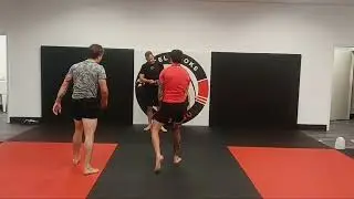 Promoting Hunter and Joel to Brown Belt.