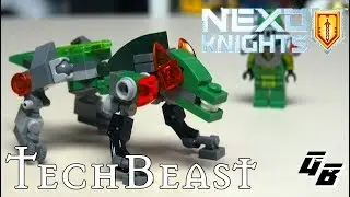 NEXO Knights TechBeasts #3 - Aaron's Wolf/Fox. LEGO MOC Instruction
