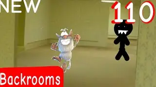 Booba - Backrooms - Episode 110 - Cartoon for kids !Caution SCREAMERS!