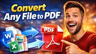 How to Create PDF from Multiple Images | Images to PDF converter