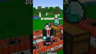 Minecraft'ta 99999 IQ Elmas Tuzakları ! 