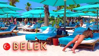 ANTALYA BELEK Beach Walk 🇹🇷 TURKIYE #turkey #antalya #belek #Hotel #beach