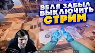 Веля забыл выключить стрим 😱