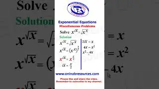 Exponential Equations