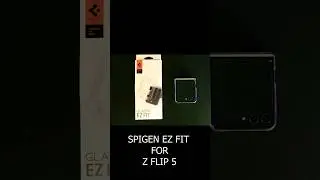 Spigen EZ Fit glass screen protector for Galaxy Z Flip 5 outer screen