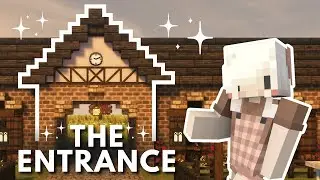 🌼How to Build an Aesthetic Horse Stable Part 2 (Equestrain Style!) [Minecraft]