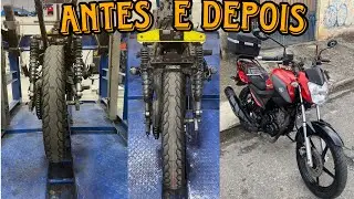 VLOG: COMO FICOU A MOTO DEPOIS DO ACIDENTE!!