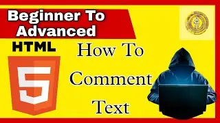 How to Write #Comment Text In HTML / Beginner To Advanced Level / HTML #shorts #html #css  tutorial