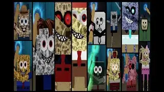 ALL SPONGE JUMPSCARES ROBLOX