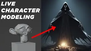 Blender Character Modeling LIVE