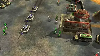 Command & Conquer Generals Zero Hour Custom Mission - United Faction Campaign Mission 3 Thunder Run