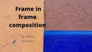 Doris Charest Art: Abstract Art - Frame in frame composition