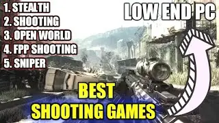 Best Shooting Games for low end pc for 2021|| Sniper Games for low end pc || HINDI