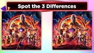 Avengers Spot The difference || Marvel Quiz || #youtubeshorts #youtube #myquizshow