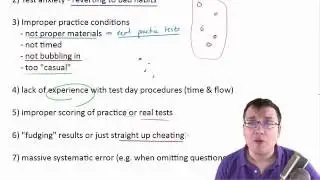 Scores Lower Than Expected on the SAT or ACT?