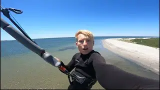 Flat Water Kiteboarding in The Outer Banks