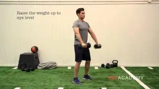 HIIT Exercises: How to do Front Delt Raise