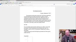 Using the word prediction feature of TextHelp's Read and Write Chrome extension