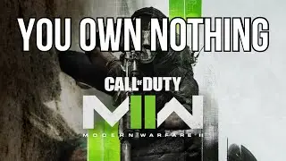 You don't own Modern Warfare 2 on Physical Disc
