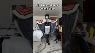 Stolas cosplay debut at anime expo!!! Survived the heatwave