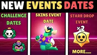New Upcoming Events Date in Brawl Stars | New Events and Challenges Dates | 