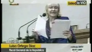 Ud. lo vio - Fiscal general pide ley mediatica