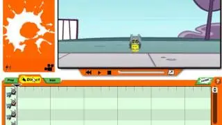 Nick Toon Twister 3-D Glitch