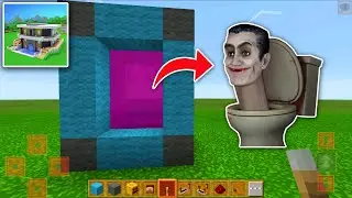 I Made A Portal To Skibidi Toilet DIMENSION in CRAFT WORLD