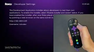 How To Get Into The roku developer options