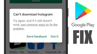 HOW TO FIX Can't Download Apps in Play Store | can't download apps from play store