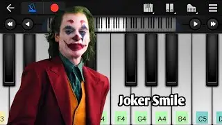 Joker Smile | Tik Tok Song | Perfect Piano | Easy Piano