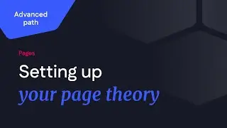 Setting up your page theory