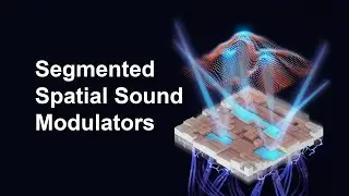 Actively Reconfigurable Segmented Spatial Sound Modulators