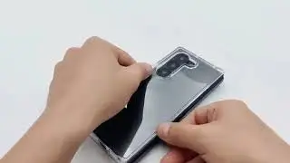 Funda Transparente Borde Suave Para Samsung Galaxy Z Fold 6