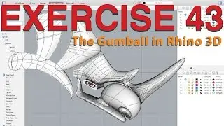 Gumball Basics in Rhino 3D