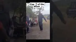 Police doing C-walk