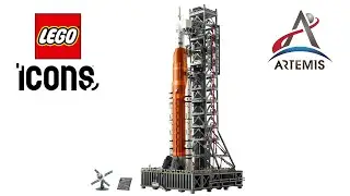 LEGO® ICONS NASA Artemis Startrampe (10341) - Speed build