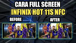 CARA LAYAR FULL SCREEN SAAT BERMAIN GAME DI HP INFINIX HOT 11S NFC!!!