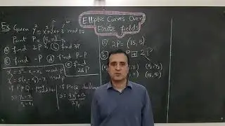 Elliptic Curve #3: Example of Point Doubling and Point Addition
