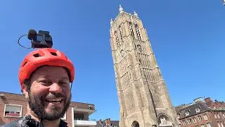 DUNQUERQUE, DUNKERQUE en FRANCIA, VIAJE EN BICICLETA.