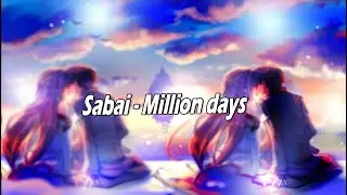 【AMV】Sabai - Million days || Kirito e Asuna || Tradução