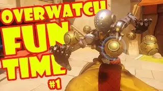Overwatch Fun Time #1 || Zenyatta Road to GREATNESS