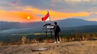 Enjoying the Beauty of Sunset On a Hilltop, a Hidden Paradise!