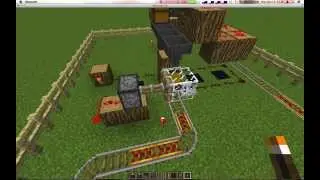 Minecraft Auto-Load And Unload Minecart