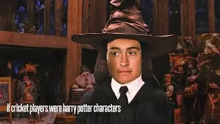 if cricket players were Harry Potter characters...