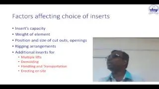 Lifting and Handling of Precast Units - Considerations by the structural engineer