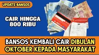 BANSOS CAIR HARI INI || Info Bantuan Sosial Yang Cair Bulan Oktober