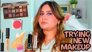 Trying New Makeup...Found My Favourite Skin Tint & Blush Combo l Sharo Khan